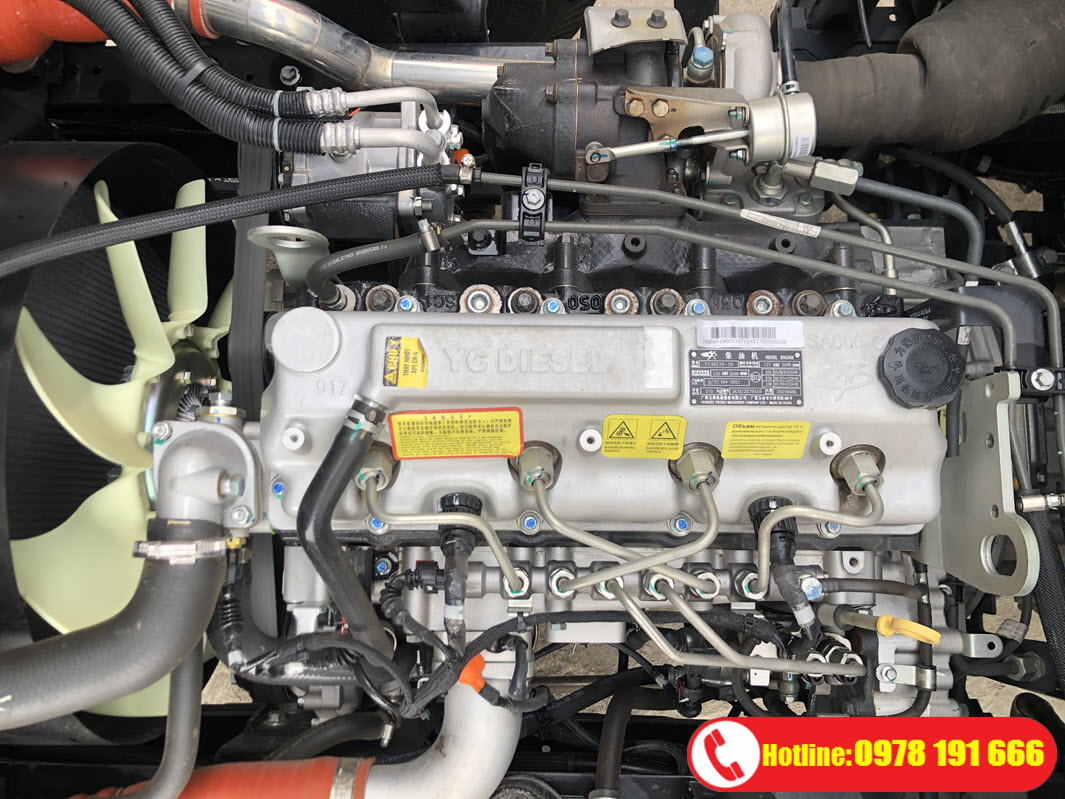 Động Cơ Yuchai Jac N750 Plus Thùng Kín