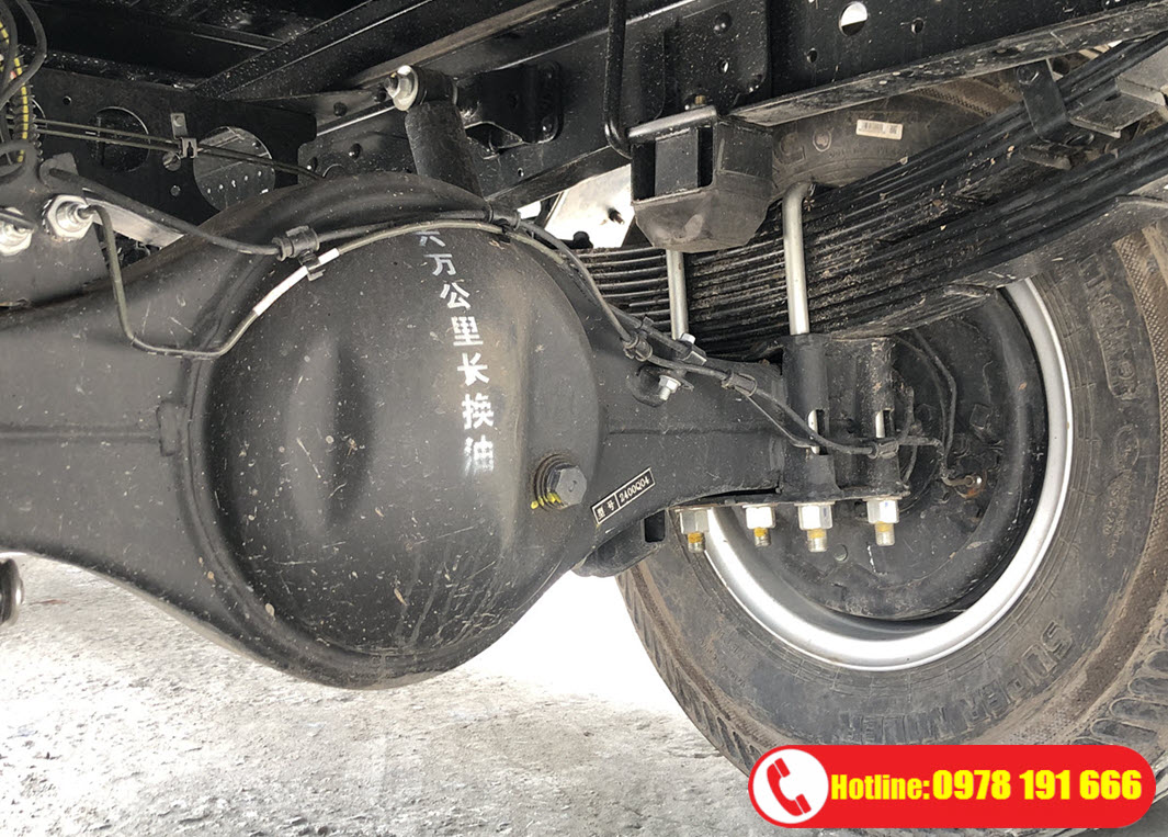 Khung Gầm Sát Xi Cầu Sau Xe Tải JAC N350S Pro Thùng Kín