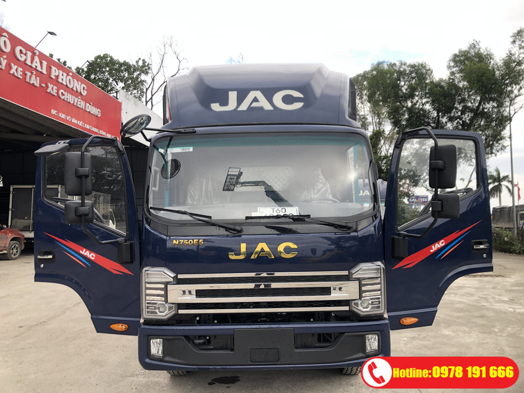 Ngoại Thất Xe Tải JAC N750 Plus E5