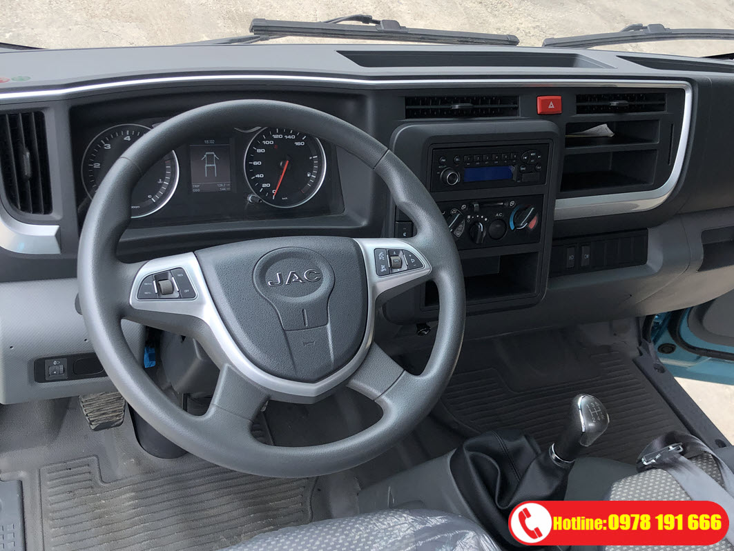 Nội Thất Xe Tải JAC N350S Thùng Lửng