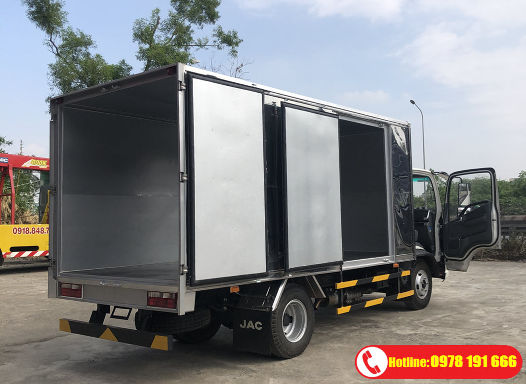 Thùng Kín Xe Tải JAC N350S Pro E5 3.5 Tấn