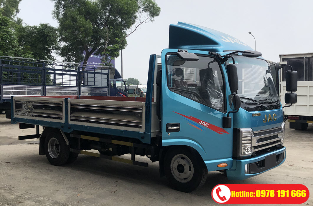 Xe Tải JAC N350S Pro thùng lửng 3.5 tấn