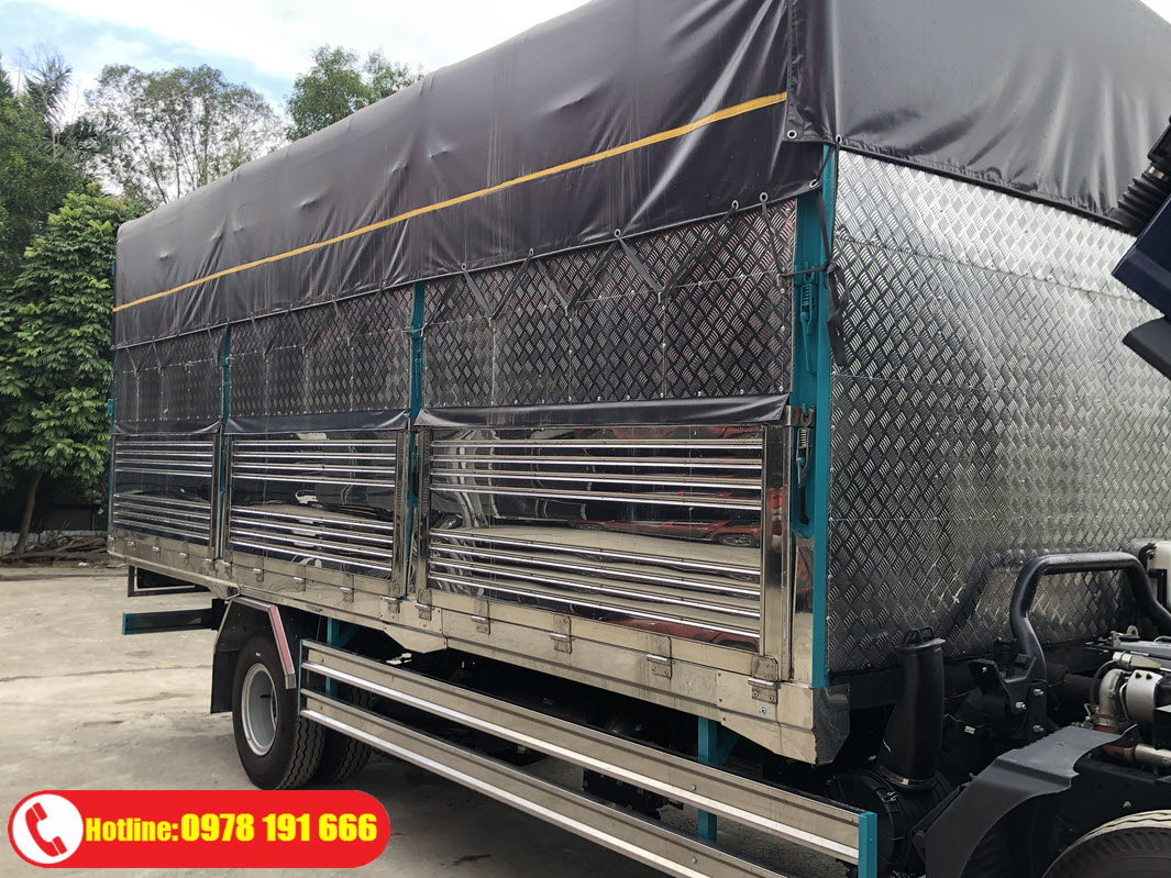 Thùng bạt Inox JAC N650 Plus E5