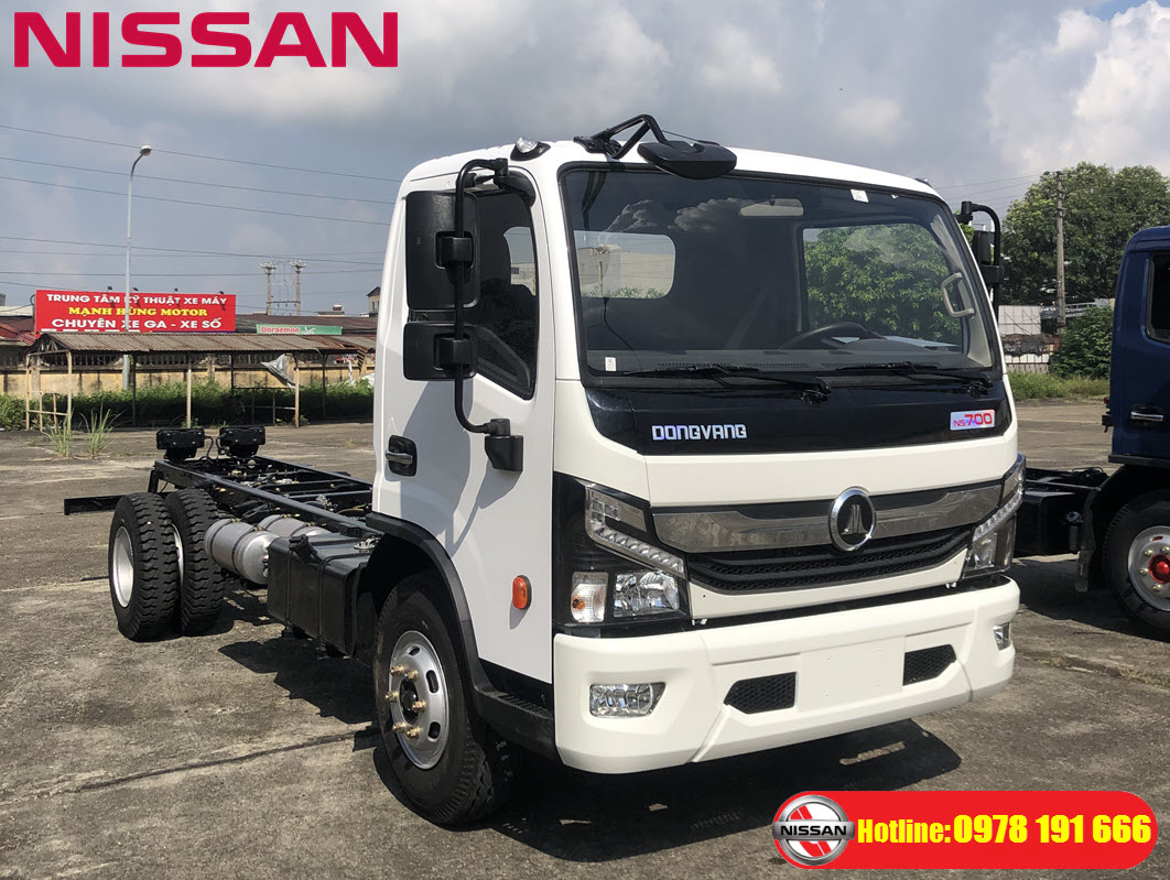 ngoại thất Xe Tải Đồng Vàng NS700 Nissan