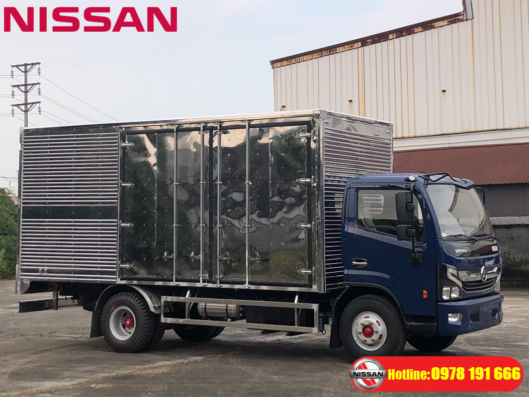 Xe Tải Đồng Vàng Nissan NS700 Thùng Kín