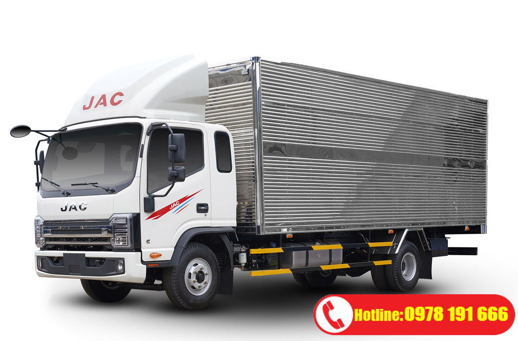 Xe Tải JAC N750 Plus Thùng Kín