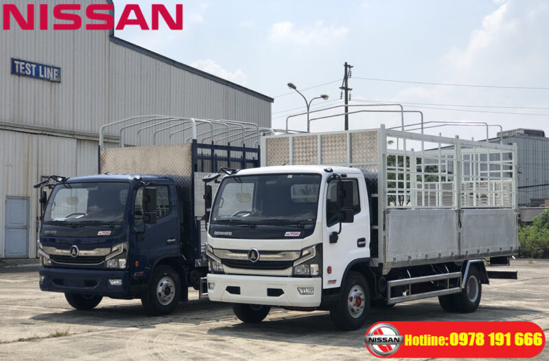 Xe tải Đồng Vàng NS700 thùng bạt 7.5 tấn