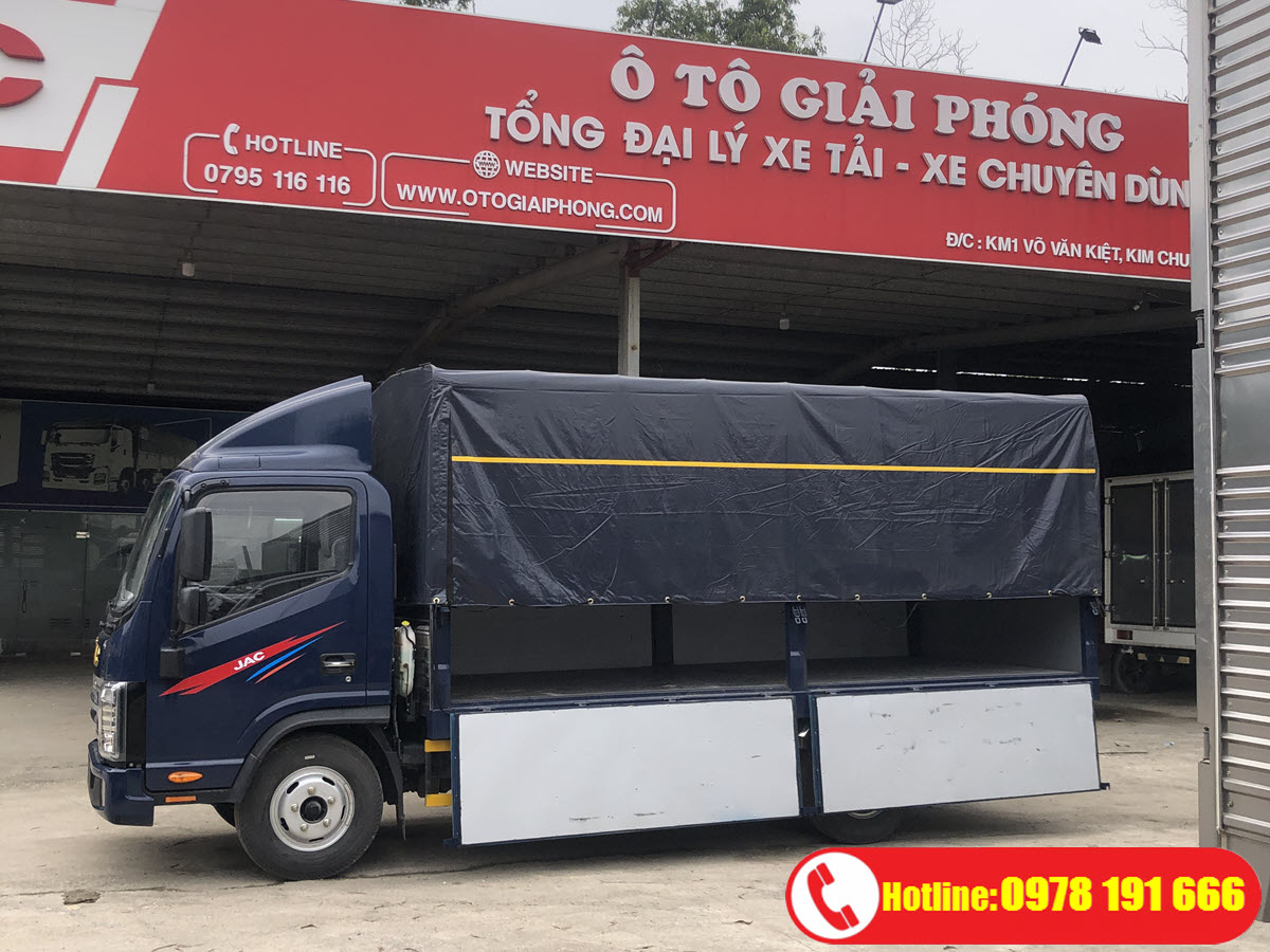 Thùng Mui Bạt JAC N250S Pro