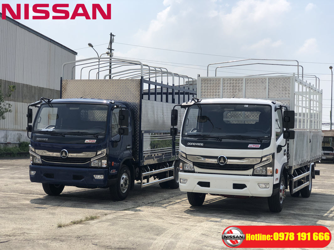xe Đồng Vàng NS700 thùng bạt