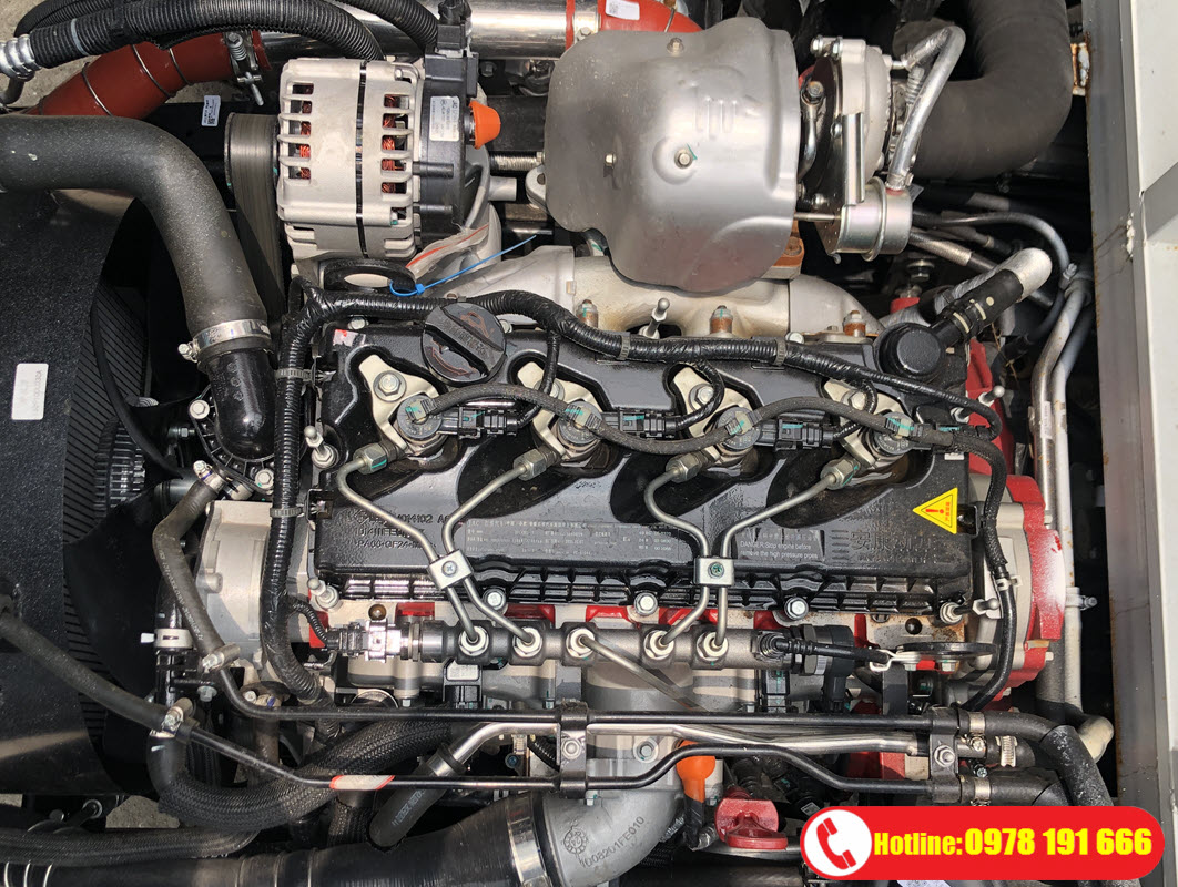 Động Cơ Cummins Xe Tải N350SL E5 Thùng Bạt 6m2