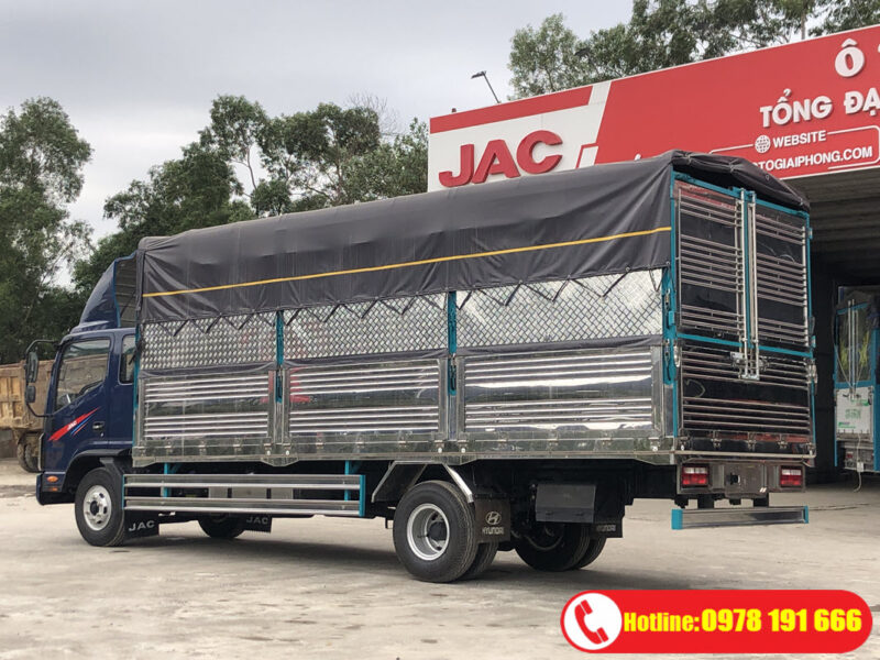Đánh Giá Xe Tải JAC N750 Plus E5 7.5 Tấn Động Cơ Yuchai Chi Tiết