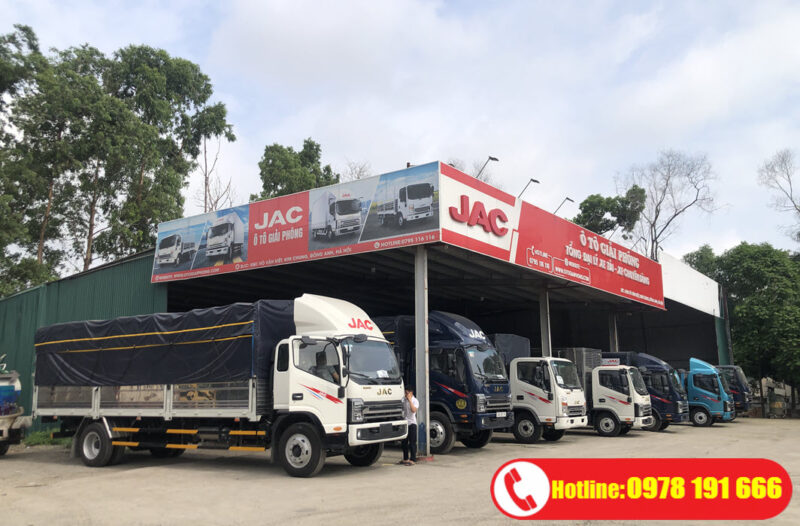 Xe Tải JAC N900 Plus E5 Thùng Bạt 9.1 Tấn | Động Cơ Cummins
