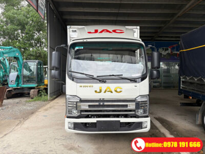 JAC N350SL E5 Thùng Kín 6m2. Chở Hàng Palet – Phanh Hơi