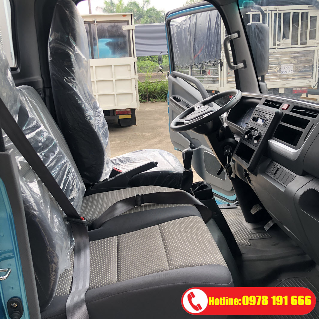 Nội thất ghế nỉ cao cấp xe Jac N350S Pro
