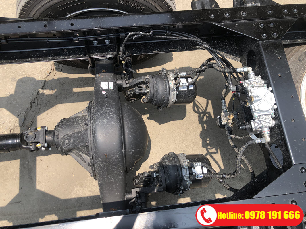 Phanh hơi xe tải JAC N350SL E5