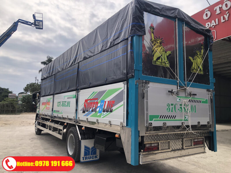Xe Tải JAC N900 Plus E5 Thùng Bạt 9.1 Tấn | Động Cơ Cummins