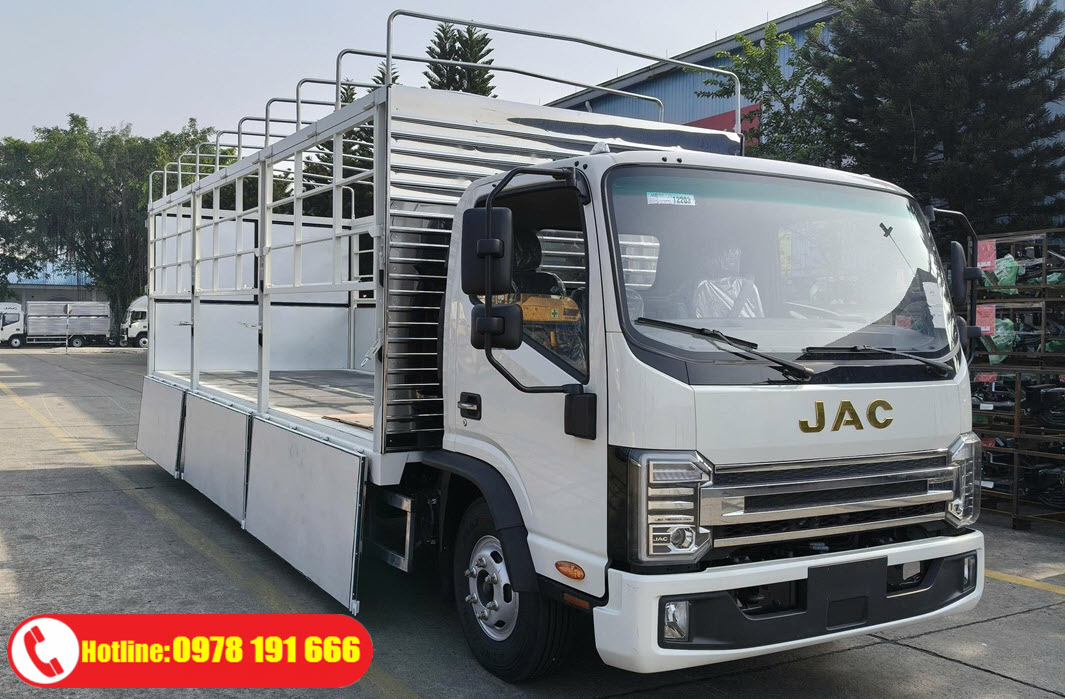 Xe Tải JAC N350SL E5 Thùng Bạt 6m2