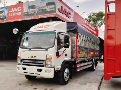 Xe tải JAC N900 thùng bạt 9 tấn, khuyến mãi lên tới 20 triệu