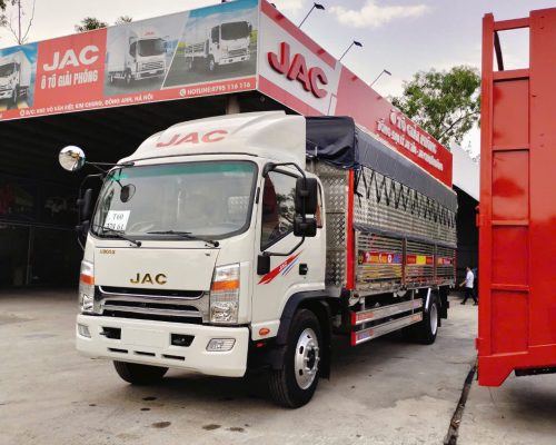 Xe tải JAC N900 thùng bạt 9 tấn, khuyến mãi lên tới 20 triệu